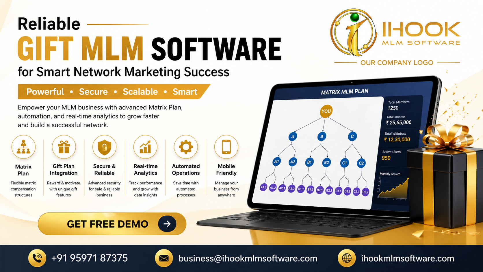 Reliable Gift MLM Software for Smart Network Marketing Success 